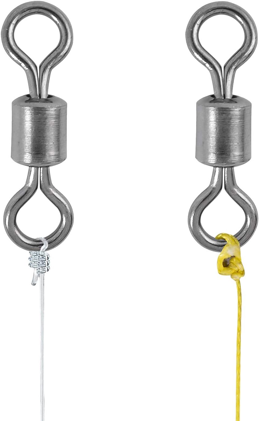 Rolling Barrel Swivels (Size 10/0 (1050lb) 25 Pack)