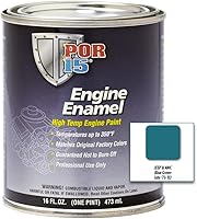 Vista 6 de POR-15 Esmalte para motor, pintura para motor de alta temperatura, 16 onzas líquidas, color negro