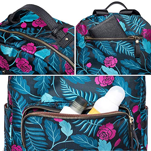 Mochila Cavalera Flower Estampada Azul