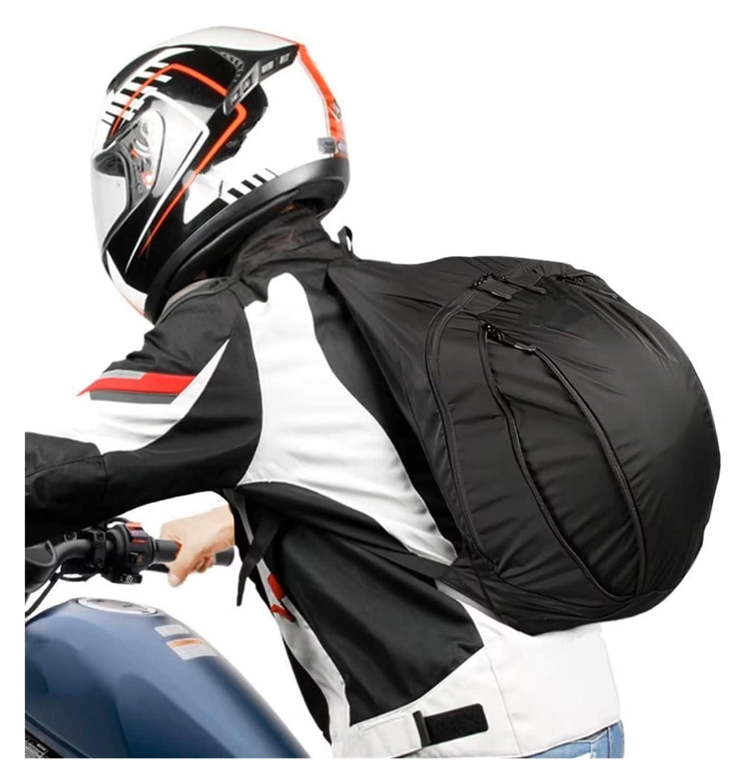 Moto Paraurti Borsa per 230T per Outdoor Sport Equitazione Moto Zaino Nylon Impermeabile Zaini Grande capacità Bagagli da Sella Borsa