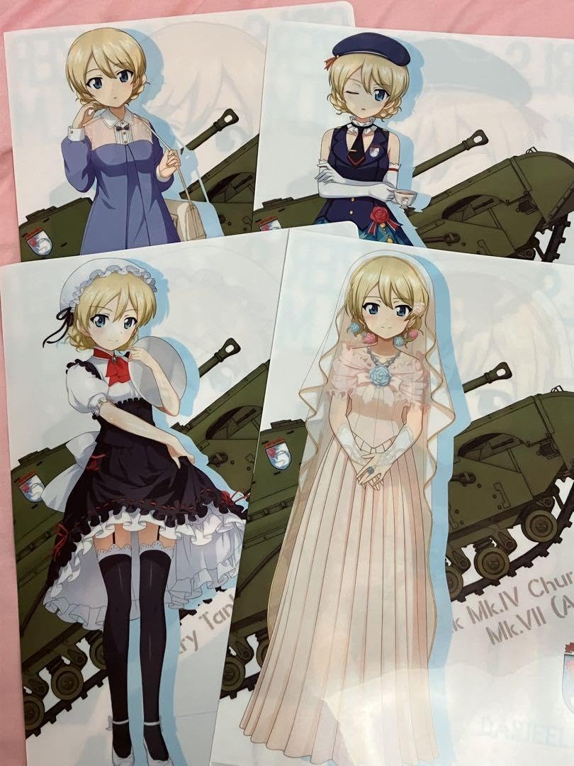 Amazon.co.jp: ガールズ&パンツァー 一番くじクリアファイル