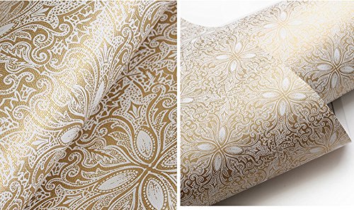 Self Adhesive Decorative Contact Paper Shelf Liner For Kitchen Cabinets Drawer Dresser Shelves Wall Arts And Crafts Decor 17.7X78.7 Inches #TOP3