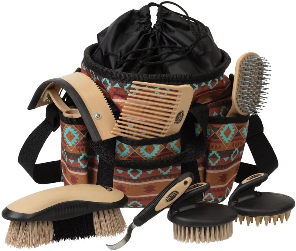 Complete Horse Grooming Kit with all essential tools