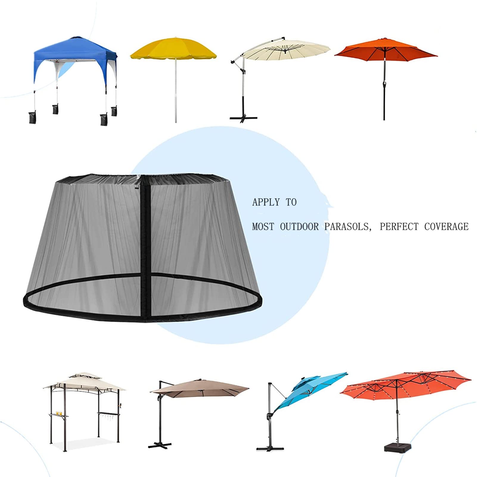 Gazebo Da Esterno, A Doppio Tetto, 4 Lati Laterali A Rete, Zanzariera Chiudibile E Rimovibile, Impermeabile E Anti-UV, Ideale Per Cortile, Patio E Giardino, Marrone (300 * 230CM,A)
