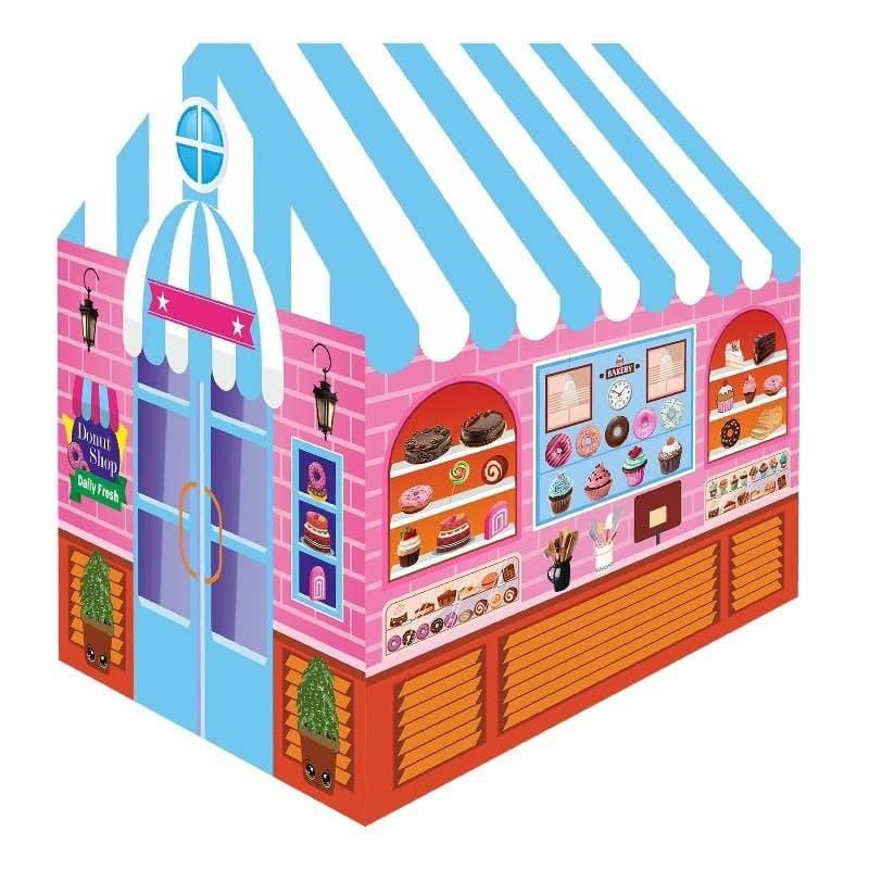 Kids Jumbo Size Extremely Light Weight, Water Proof Play Candy Shop Theme Tent House for 7 Year Old Girls and Boys- 18 * 6 * 3 (Multicolour, Candy Shop) (B0D76NZK8Q) Amazon Price History, Amazon Price Tracker