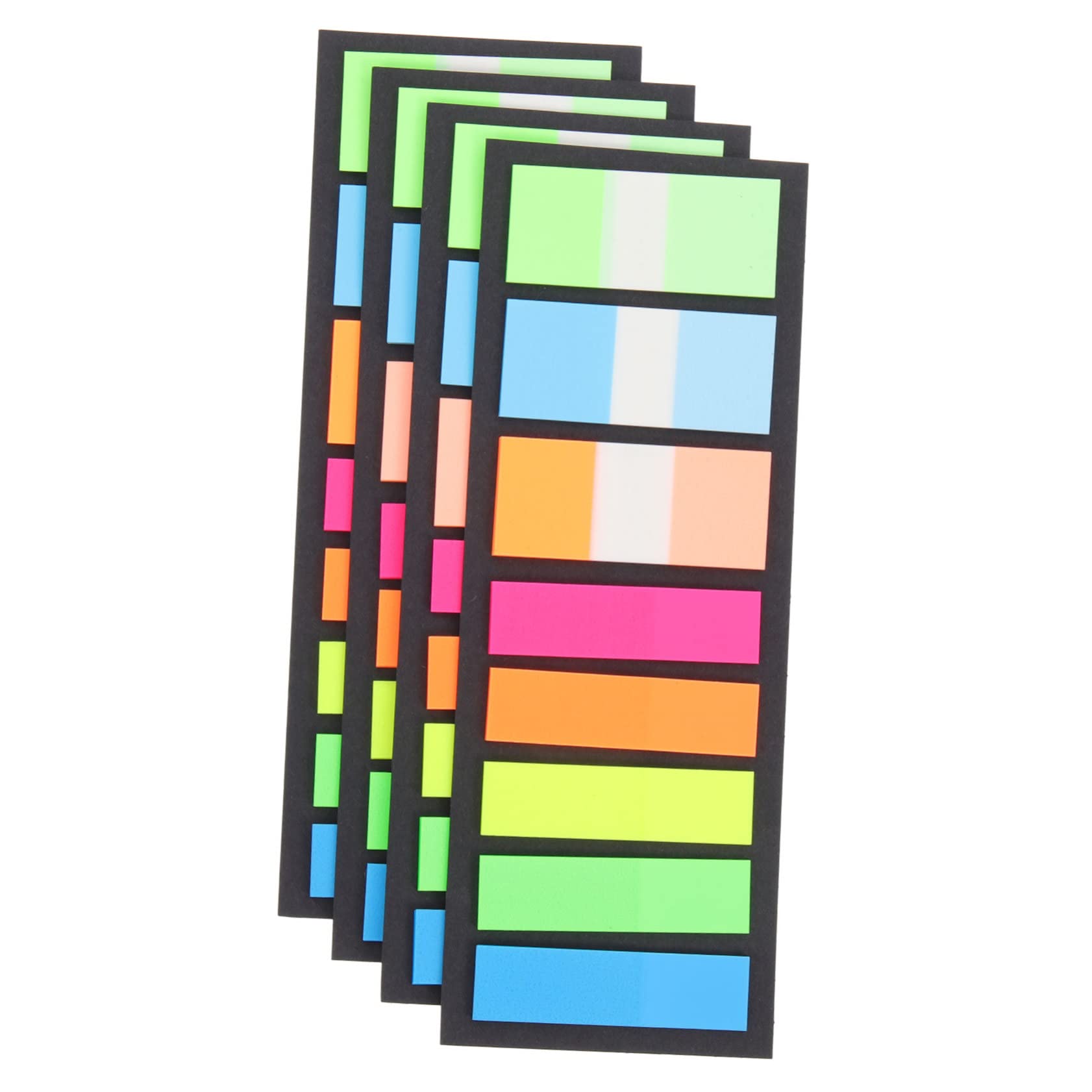 STOBOK 5stücke Bunte Haftnotizen Selbstklebende Index-tabs Für Lesen Studieren Und Organisieren Transparente Pet-seitenmarker Für Schule Und Büro Wiederverwendbar Und Praktisch
