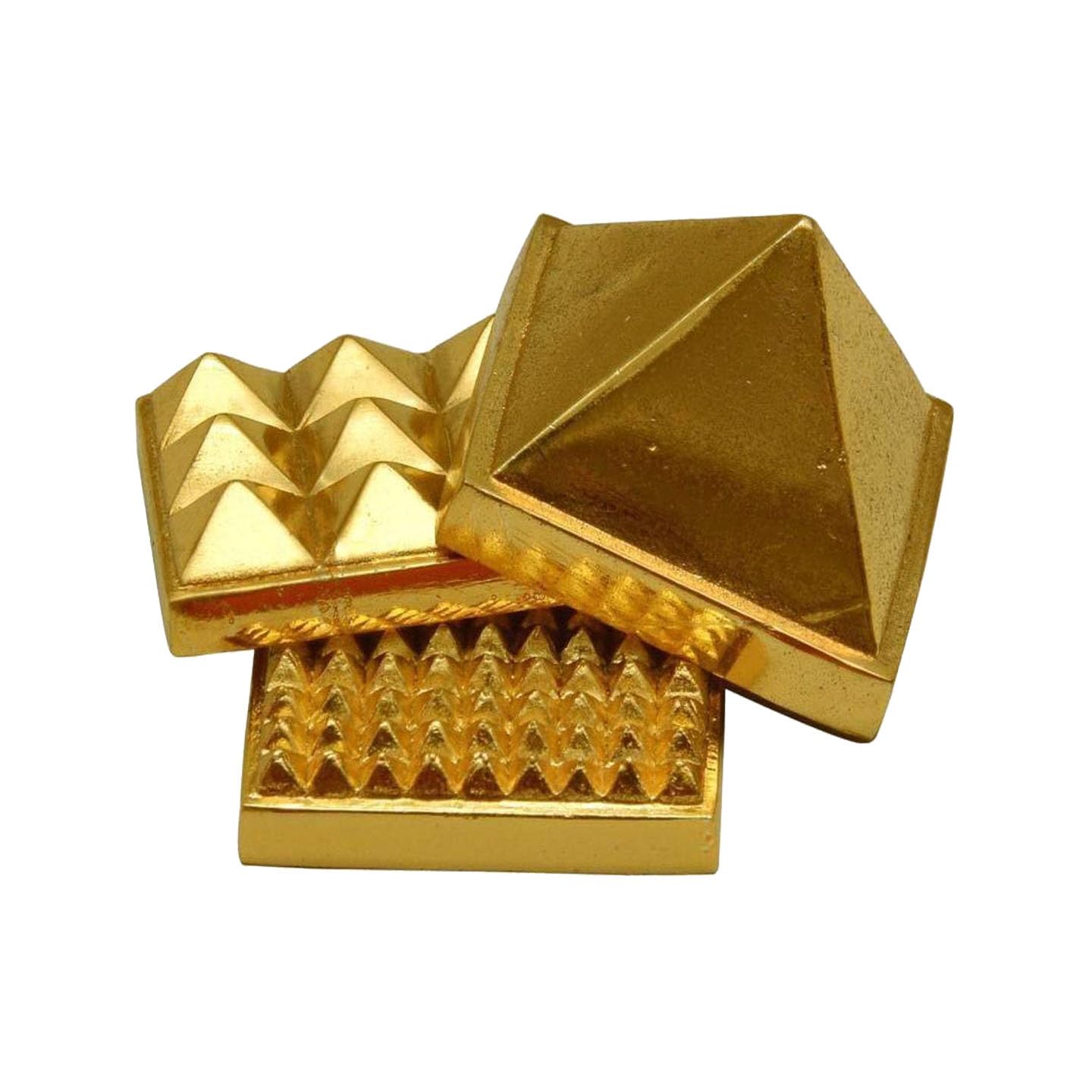 Brass Pyramid for Home & Energy - Vastu Remedy -9 Brass Pyramid for Home & Energy - Vastu Remedy -9