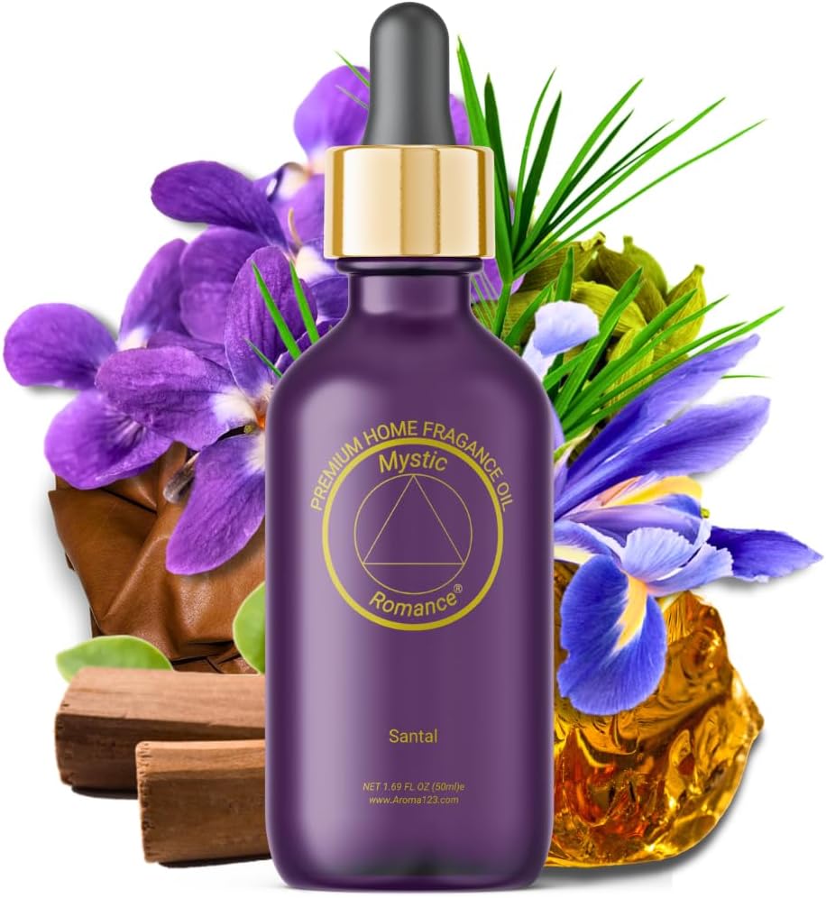 The Home of Aroma Oil Blend for Scent Diffuser - Luxurious Aroma Oils Blend (Santal, 50mL)