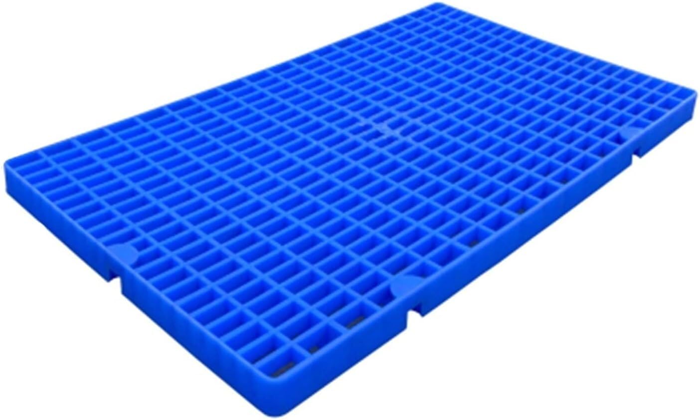 HynJGih MekUk Plastic Pallets Plastic pallets, ventilated storage pallets, easy to stack, for warehouses, supermarkets, restaurants for Kennel, Garden, Basement, Patio
