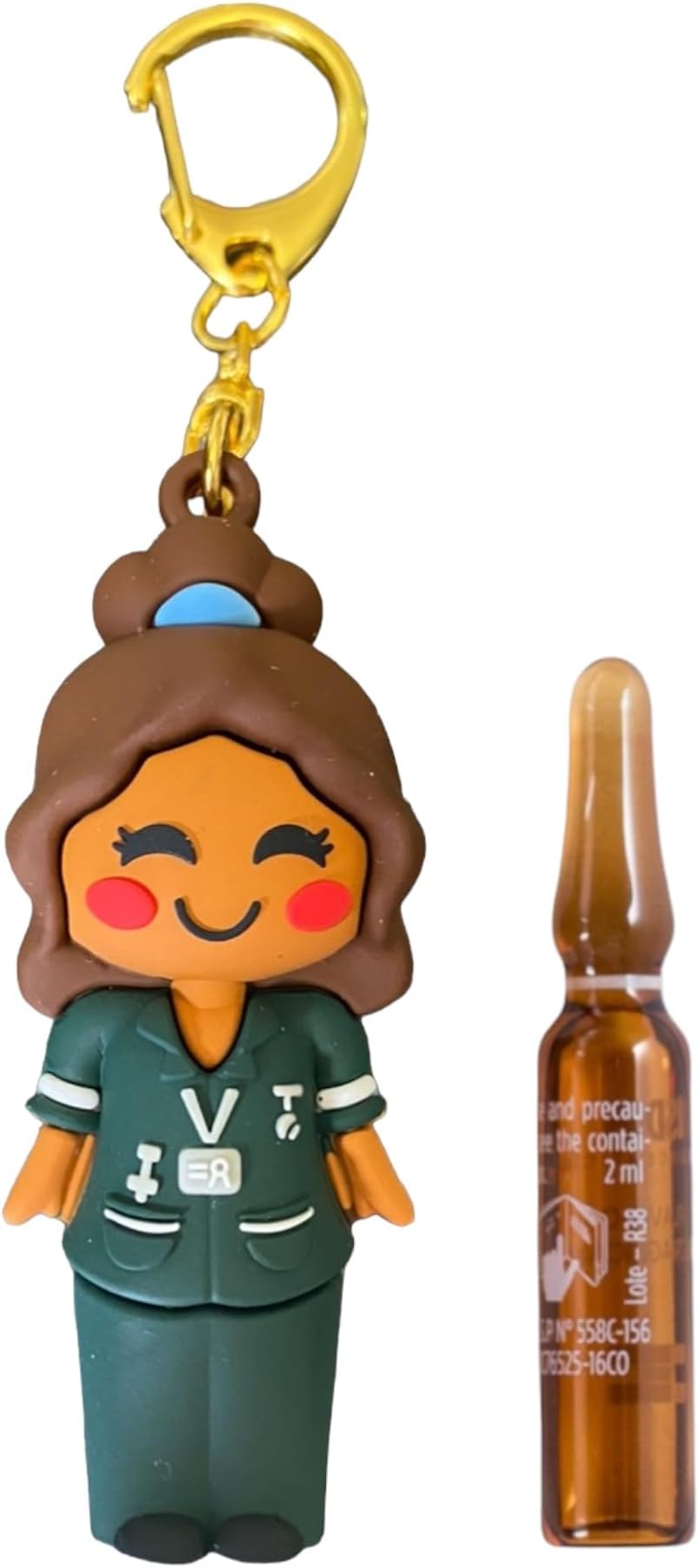 Ampoule Opener: Practical Keyring for Careful Professionals (Tan)