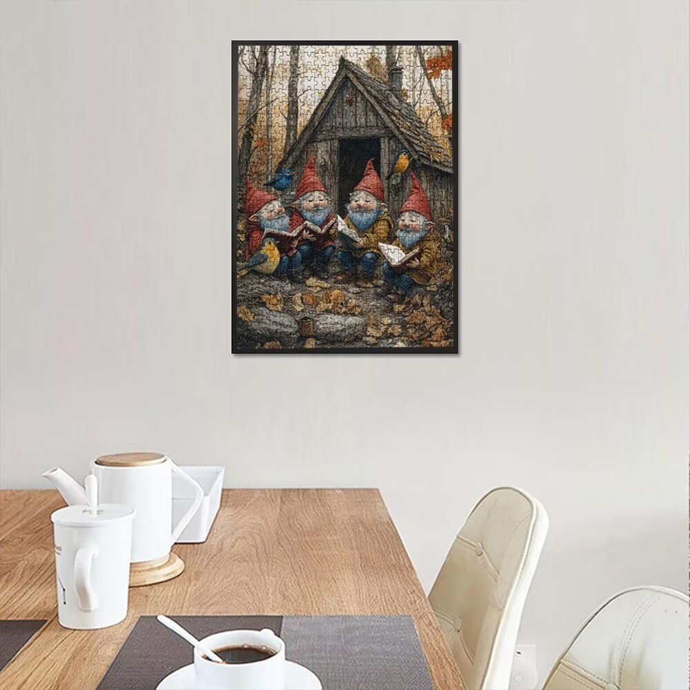 Puzzle 3000 Pezzi, Persone Della Casa 3D Puzzle per Adulti Impegnativo, Educa Puzzles Artistico, Divertente E Stimolante Puzzles Decorativo per La Famiglia, Regalo e Decorazione Pareti DX0YL6-724