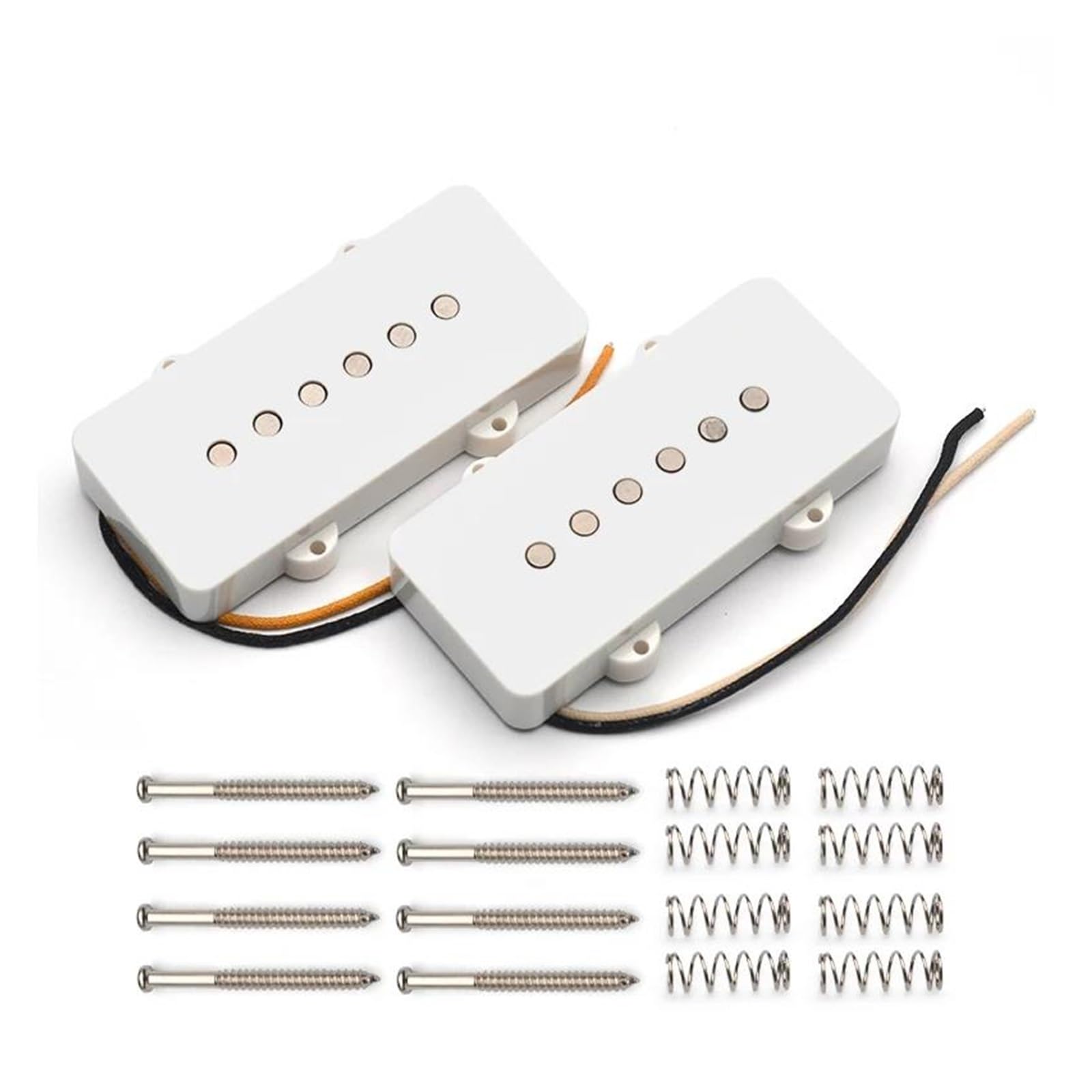 Alnico 5 Retro Single Coil 6 Saitiger E Gitarren Tonabnehmer N 8.1 KB 8.8 K(White N and B)