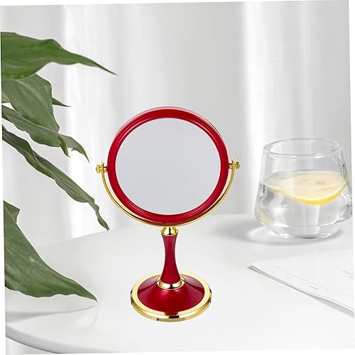 Miniatura 4 de Veemoon Espejo de maquillaje con lupa, espejo grande de maquillaje con luces y aumento, espejo de mesa de maquillaje, espejo de mesa, espejo