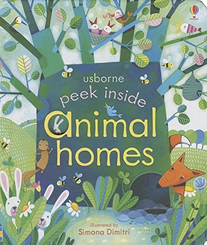 Usborne Peep Inside 10 Books Collection Set (Tree, The Sea, the Jungle, Space, Zoo, Animal Homes, Night Time, Dinosaurs, Garden & Farm) - Image 8