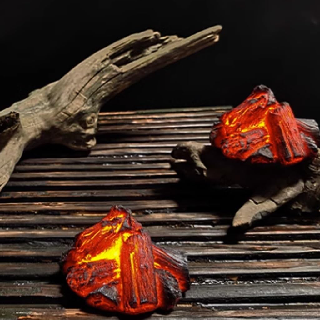 Amazon.com: GUERNSEY Indoor Fireplace Simulated Charcoal Lamp