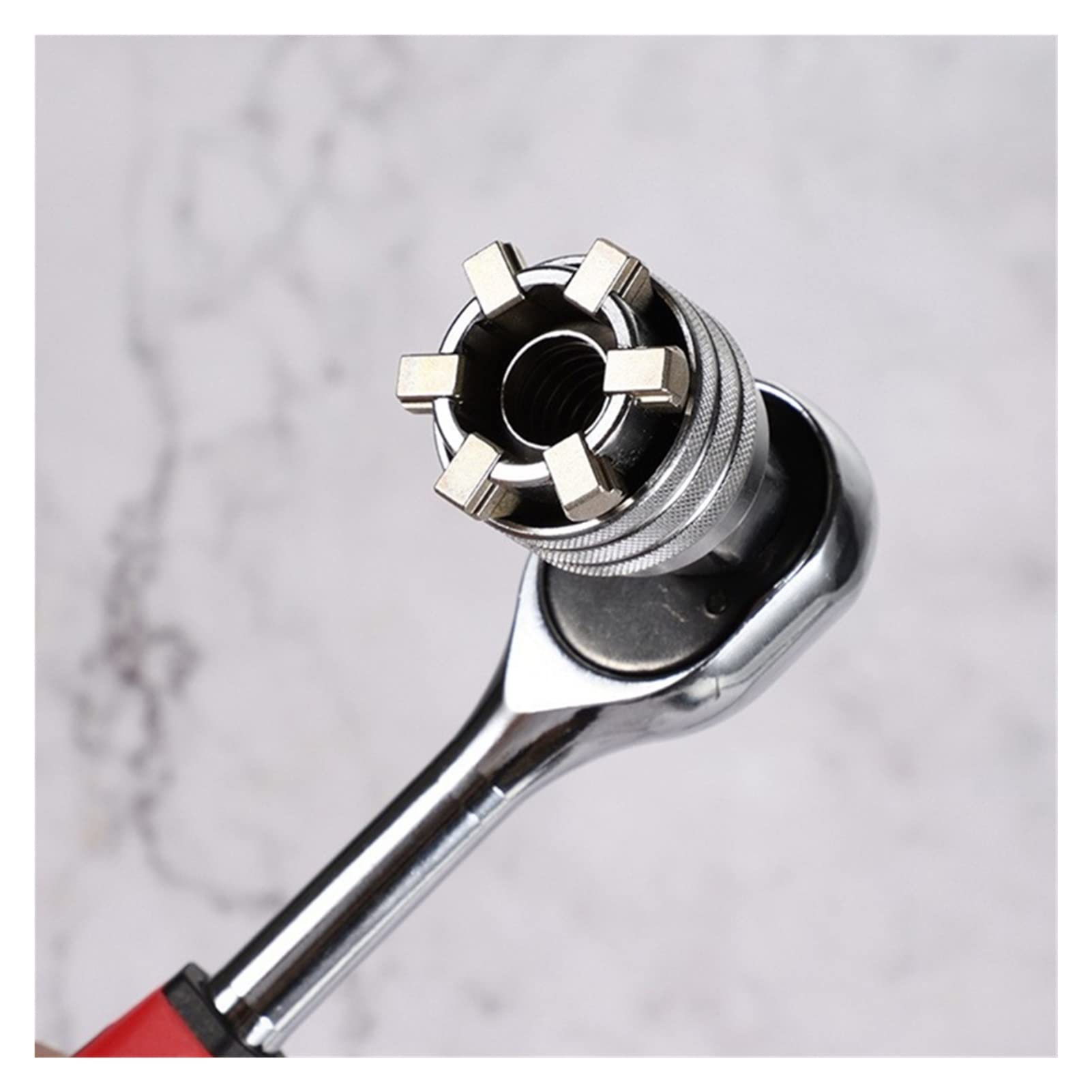 Socket Universel Clé Professionnelle Réglable Clé de Douille Adaptive Multi-Fonction Drive Socket 3/8 "