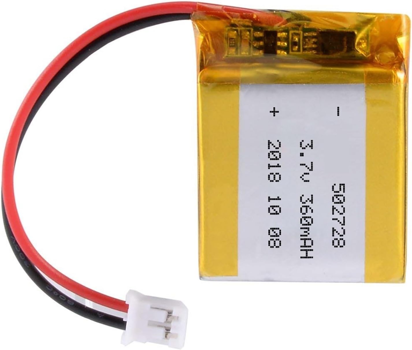 3.7V 502728 360mAh 1PCS