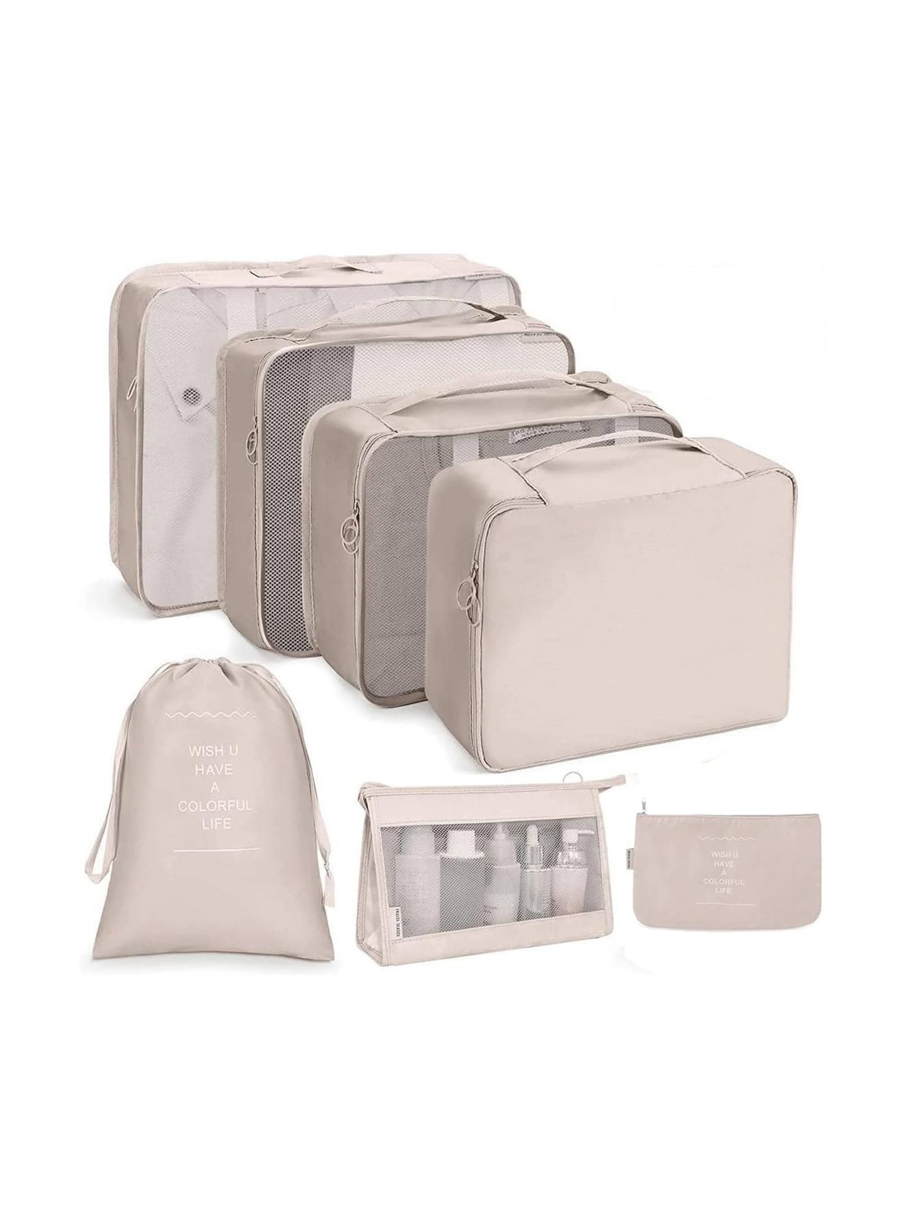 7/8/9/10-teiliges Set, Reise-Organizer, Aufbewahrungstaschen, Koffer, Packwürfel, Koffer, Koffer, Koffer, Koffer, Koffer, Koffer, Koffer, Koffer, Schuhe, ordentliche Tasche, faltbar (7