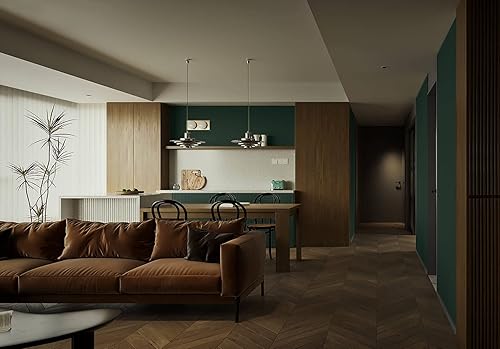 Miniatura 132 de Dimoon 236''x17.7'' White Thicken Peel and Stick Wallpaper Contact Paper Modern Self Adhesive Wall Paper Removable Renter Friendly Textured Solid