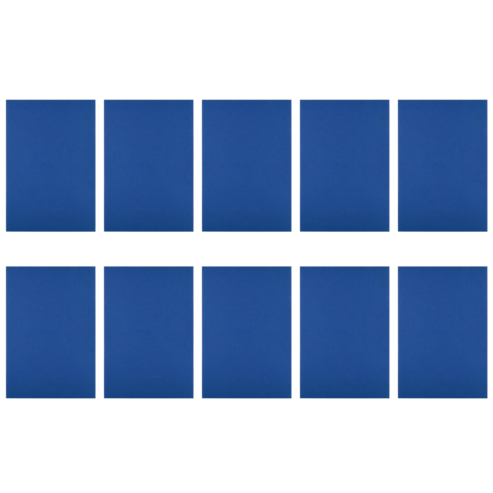 10 Pcs Felt Fabric Sheets 20cm*30cm Blue Felt Sheets for Scrapbooking DIY Crafts, Thickness 1 mm