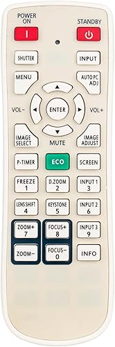 Allimity N2QAYA000039 Replacement Remote Replacement for Panasonic LCD Projector
