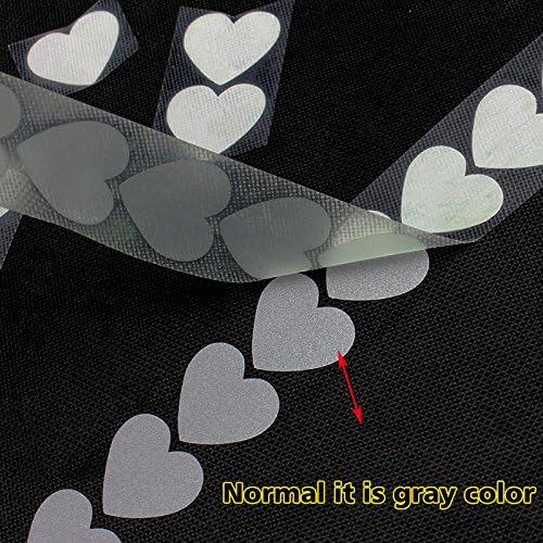 Miniatura 4 de Cinta reflectante plateada de seguridad de 2 pulgadas para planchar sobre tela, cinta de transferencia de calor, película de vinilo M07 (2 pulgadas