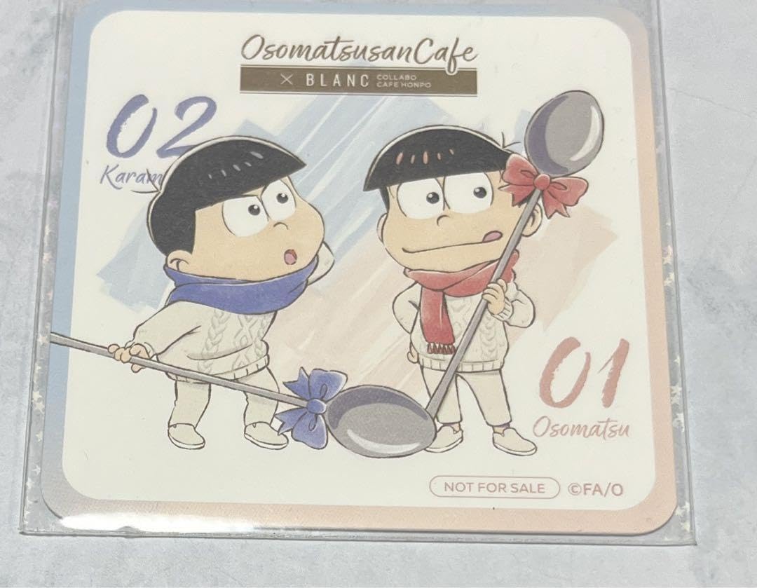 おそ松さん × コラボカフェ本舗BLANC ペアアクリルキーホルダー 長兄