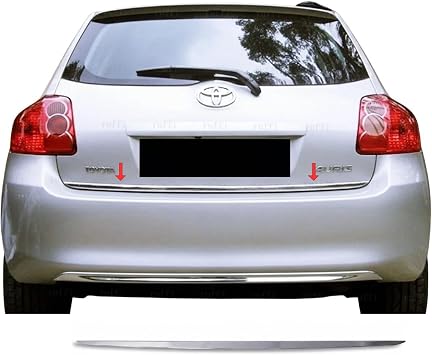 EBAL OTO AKSESUAR Krom Alt Bagaj  tas  2007-2012 P. elik Toyota Auris ile uyumlu