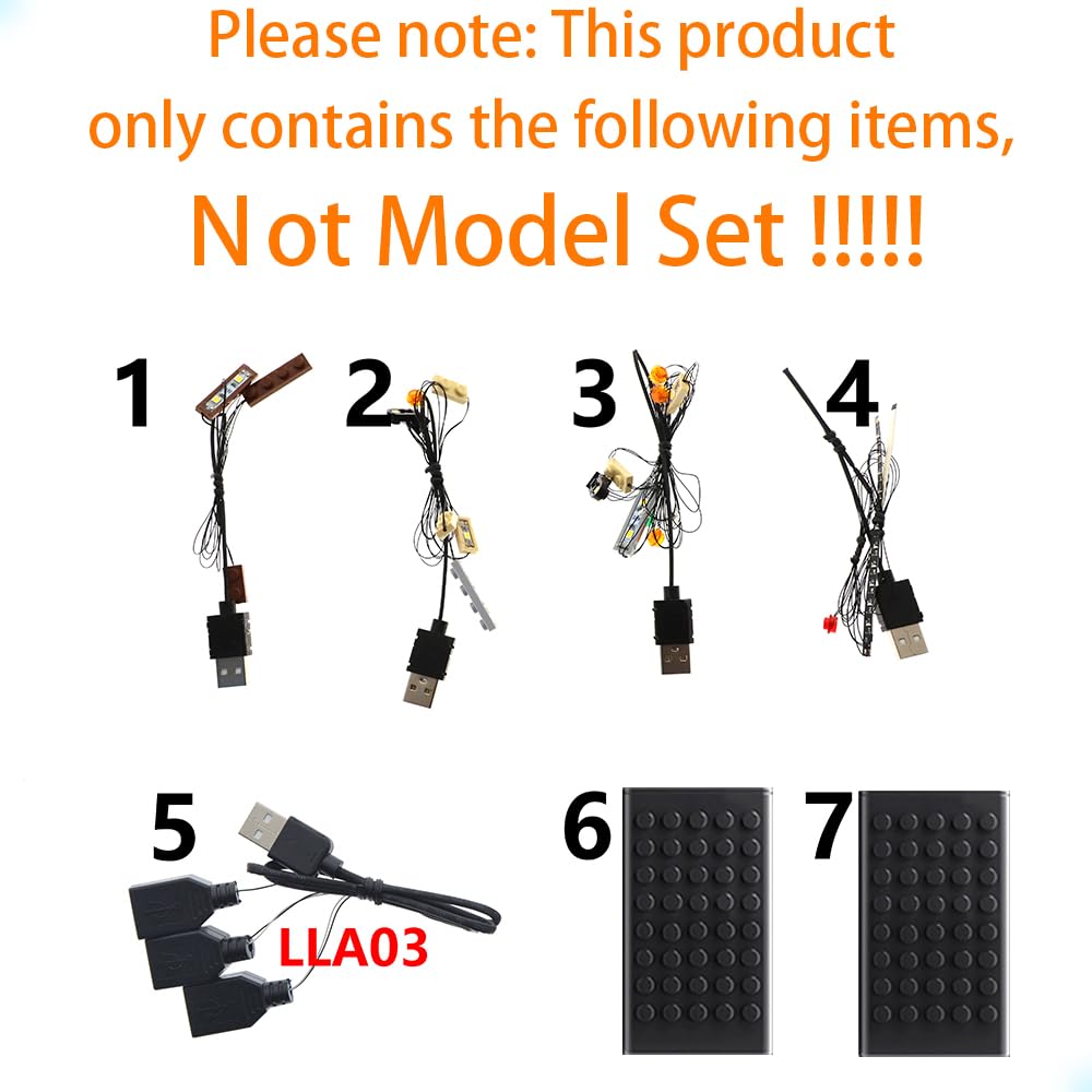 GEAMENT LED Light Kit Compatible with LEGO Dungeons & Dragons: Red Dragon's Tale - Image 3