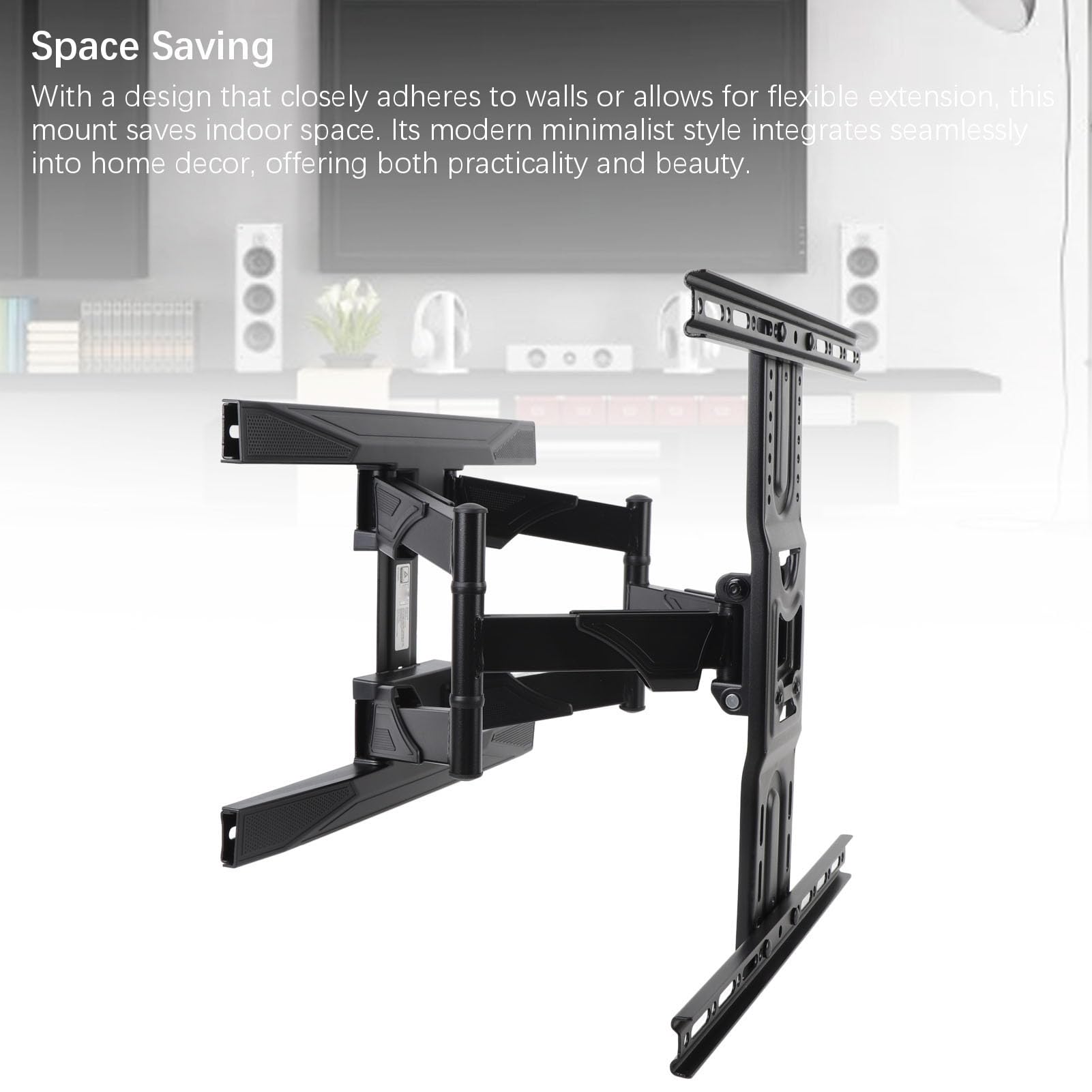 GOWENIC Supporto TV a Parete con Movimento Completo per TV da 40 a 80