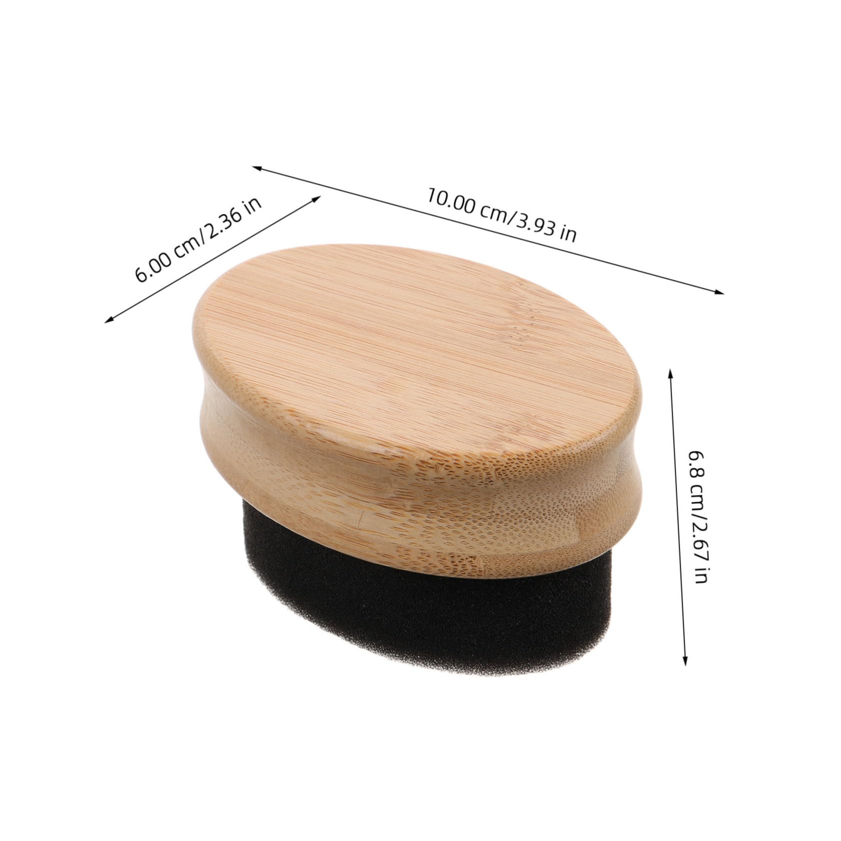 BUTIFULSIC Cutting Board Oil Wax Applicator Wooden Sponge Brush for Oil Application Kitchen Utensils Smooth Lightweight Design for Countertops and Chef Kitchens