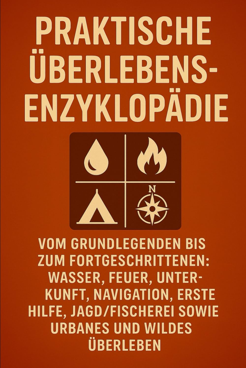 Praktische Überlebens-Enzyklopädie: Vom Grundlegenden bis zum Fortgeschrittenen: Wasser, Feuer, Unterkunft, Navigation, Erste Hilfe, Jagd/Fischerei sowie urbanes und wildes Überleben