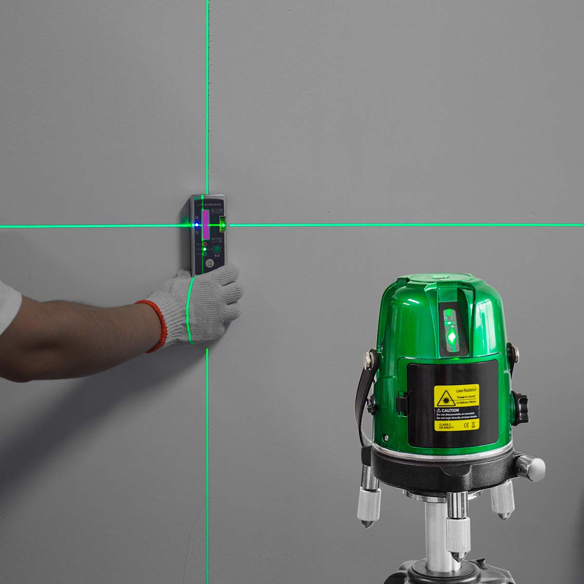 Amazon | SVAROG レーザー墨出し器専用 受光器 緑色 レーザーレベル 