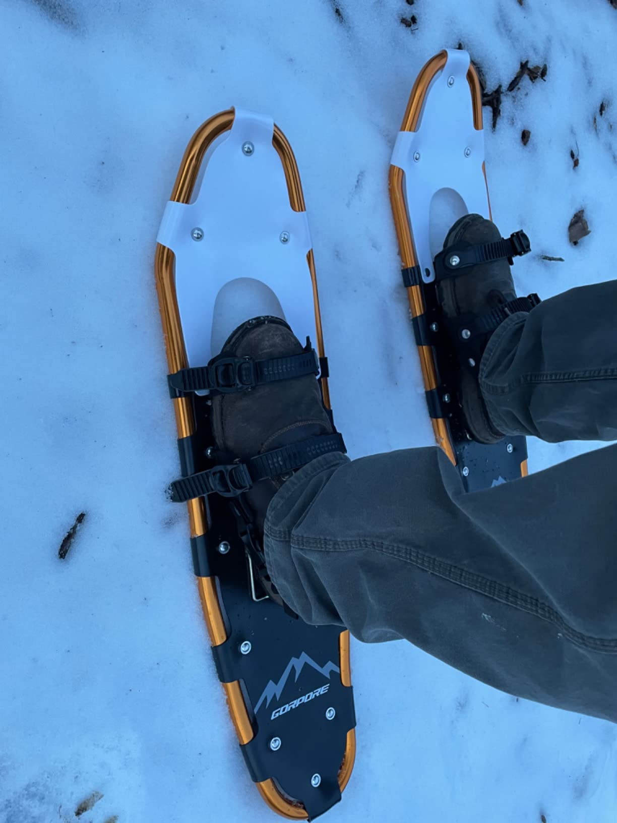 13/mo Finance GORPORE 21/25/30 Inches Snowshoes, Lightweight