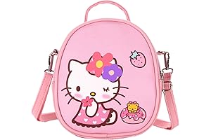 Hello Kitty Birthday Gift: Cute Kitty Crossbody Purse for Little Girls