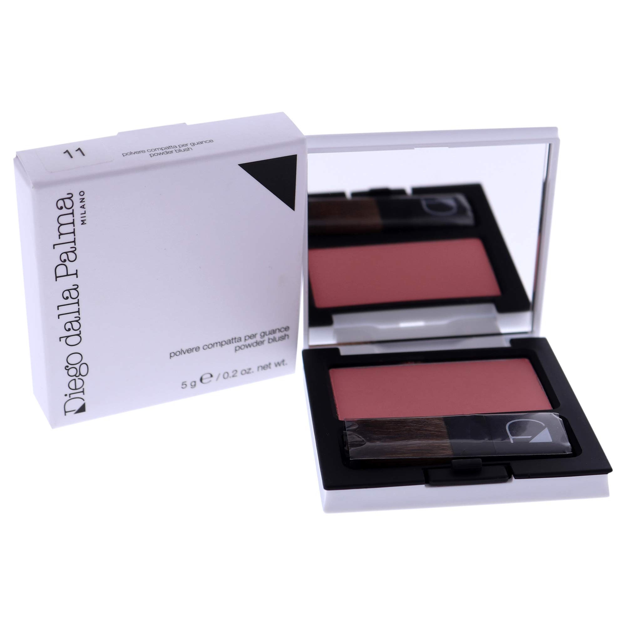 Diego Dalla Palma Powder Blush - 11 Mat Pink Tint For Women 0.2 oz Blush