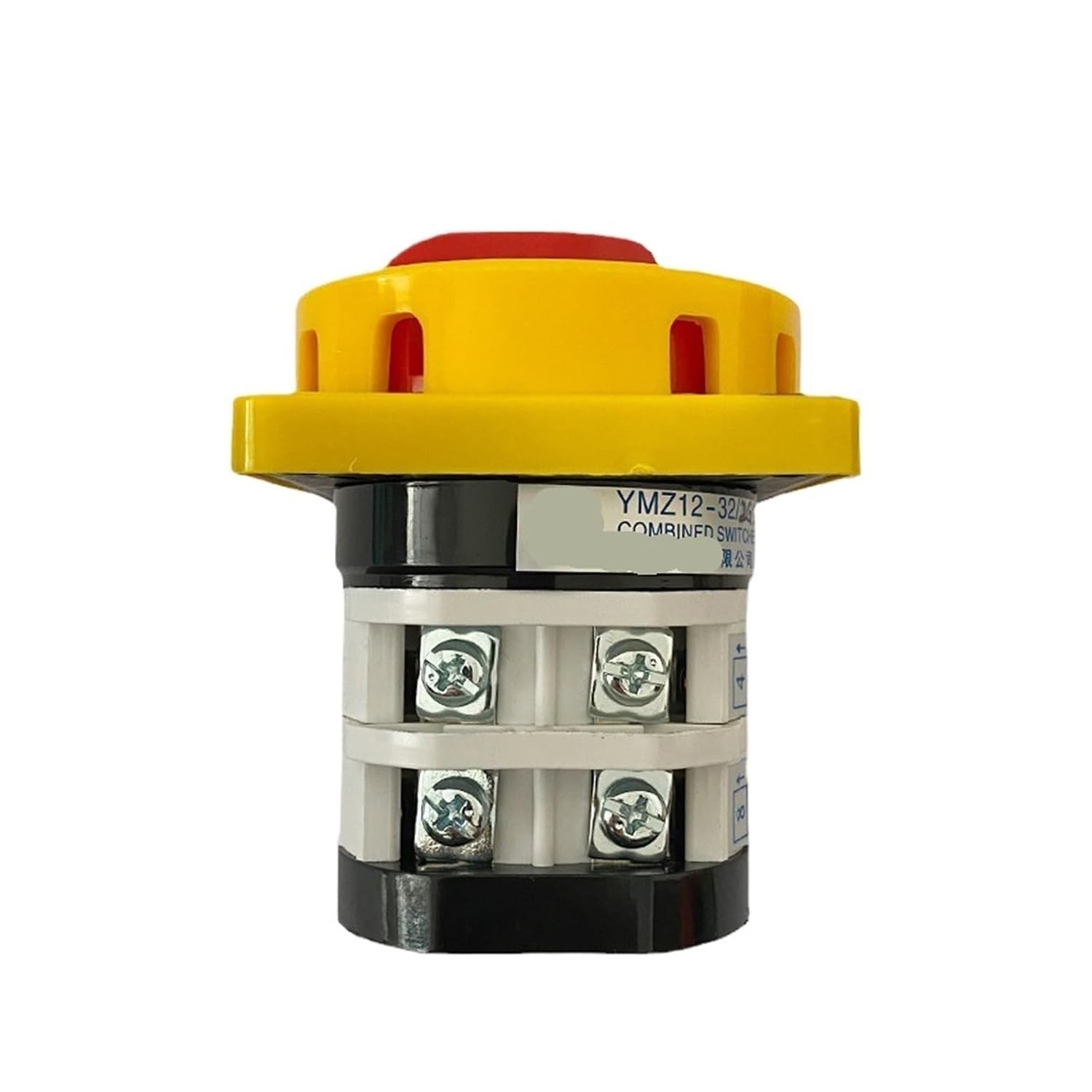 Electrical Changeover Cam Switch YMZ12-32/2GS with Padlock Plate On-Off 2 Position Poles 32A 690V Interruptor Rotary Selector
