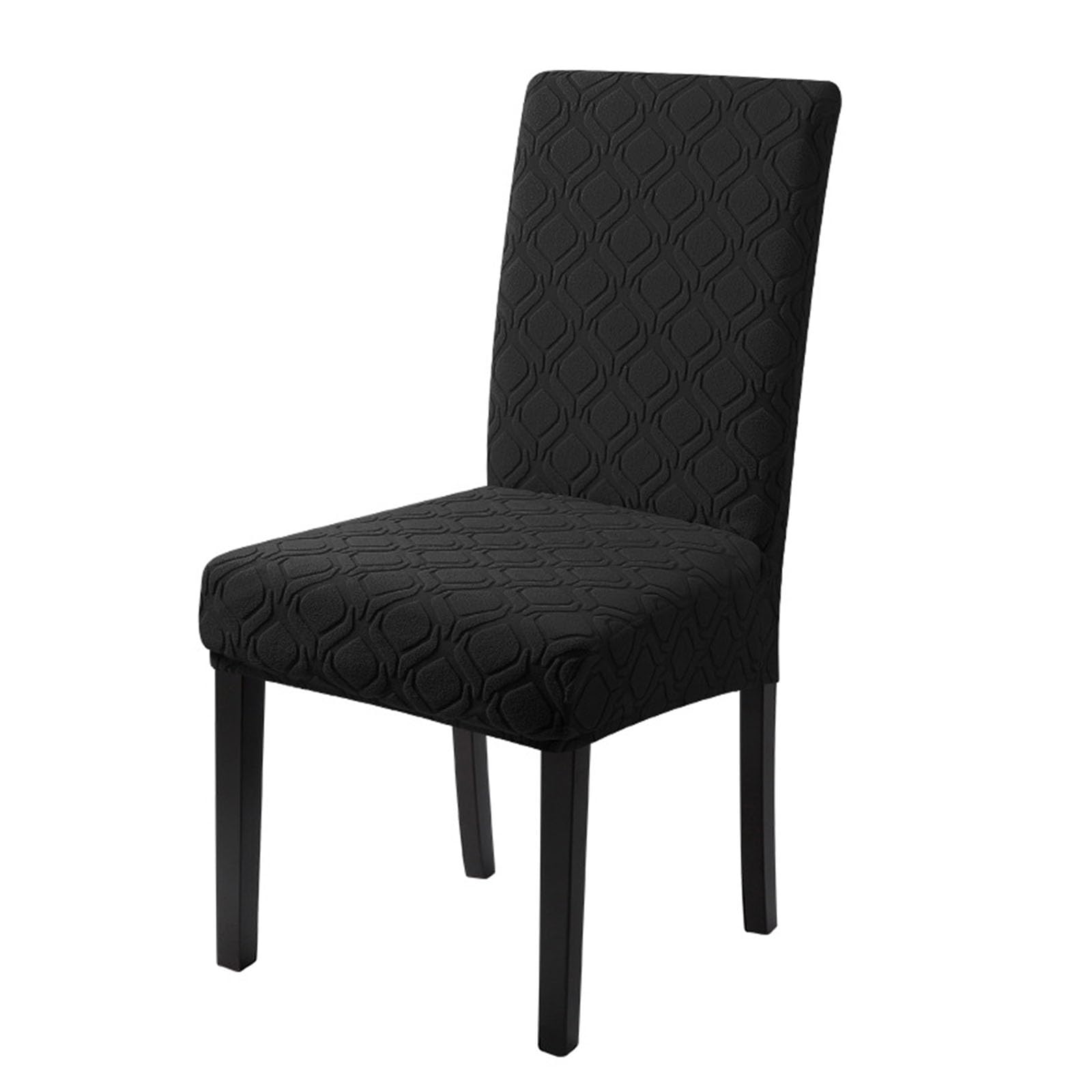 Elnwnnkc Elastics Seat Protectors Removable Washable Slipcovers for Dining Room Kitchen Chair Paddings Polyester Banquets Chair Protectors
