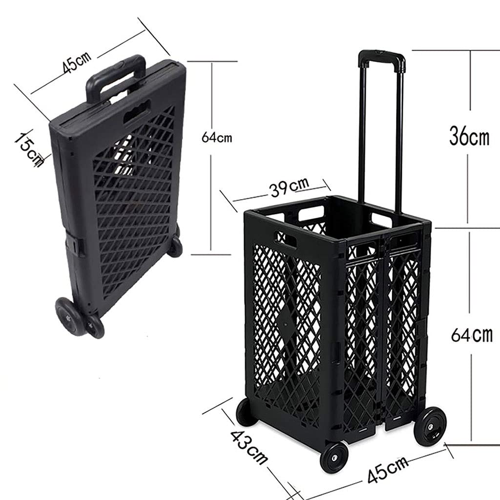 Amazon｜n/a ショッピングカートプラスチック折りたたみショッピング