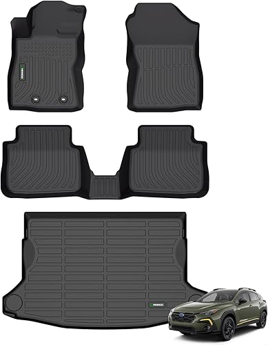 Alfombrillas compatibles con Subaru Forester 2019-2024, alfombrilla de carga, forro de maletero para todo tipo de clima, accesorios Forester 2023