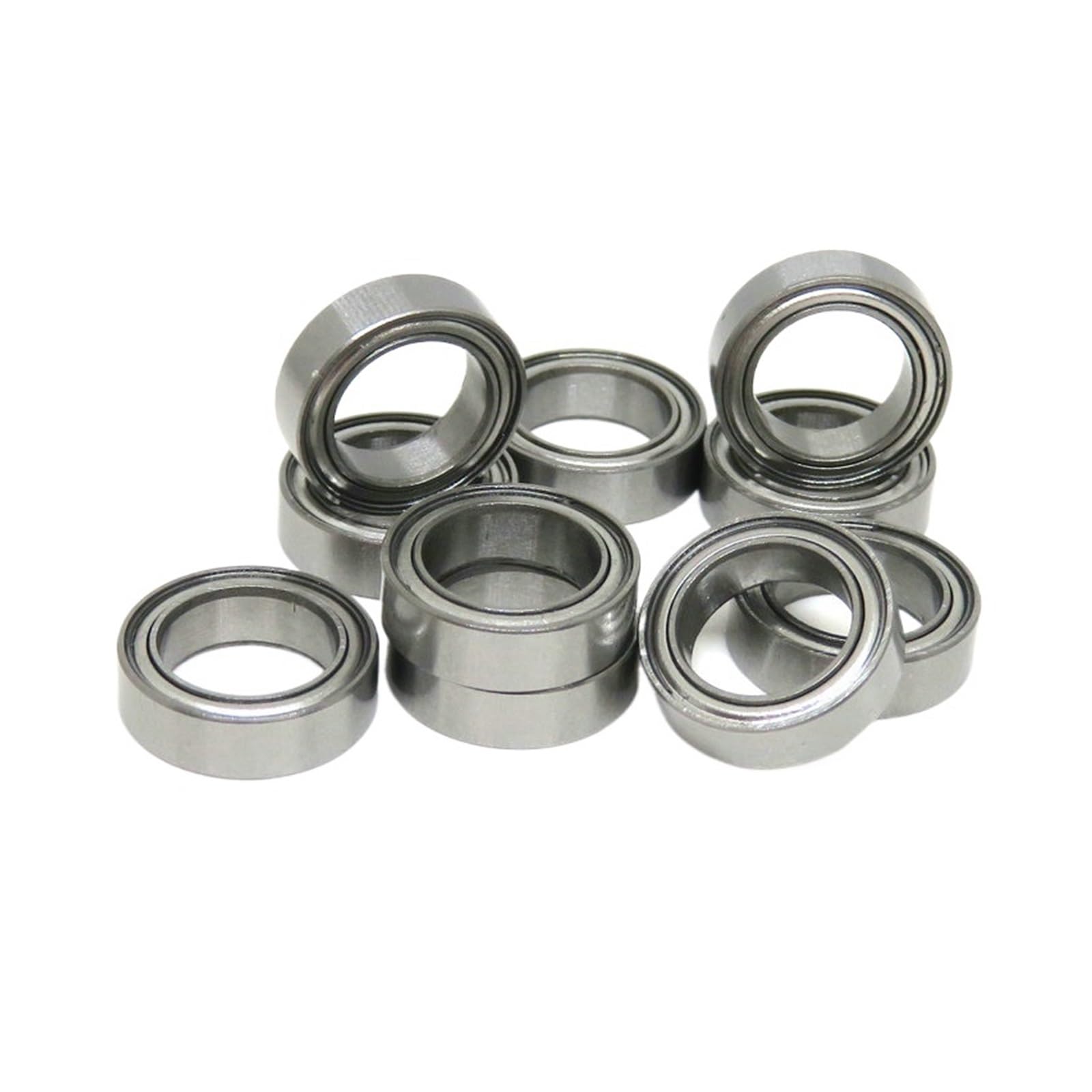 10 Stück SMR128 ZZ 8x12x3,5mm 440C Edelstahl-Kugellager SMR128Z MR128 MR128Z 8 * 12 * 3,5 Miniatur-Fernbedienungsauto-Lager