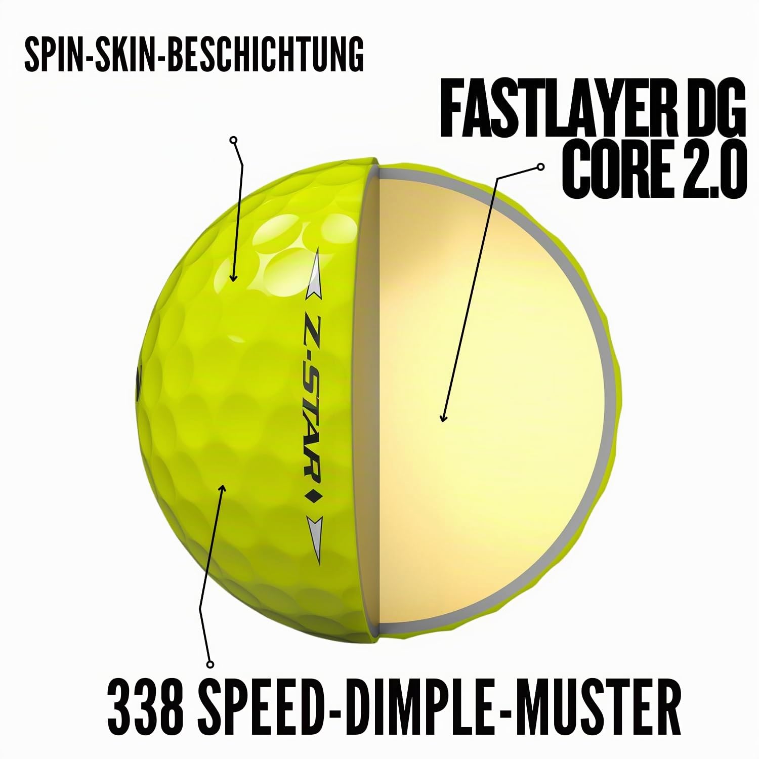 Srixon Z-Star Diamond Golfbälle