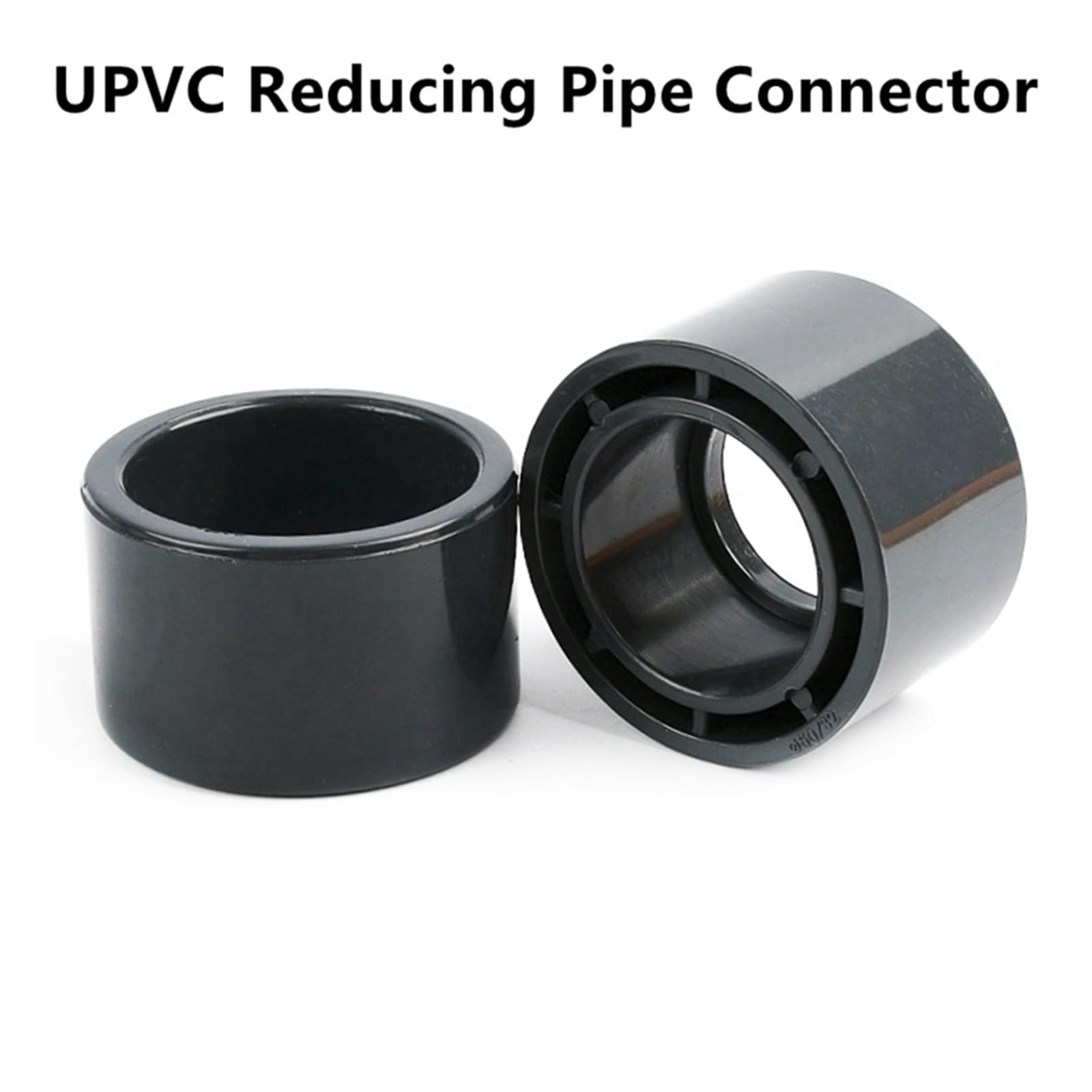 Genérico Conector Reductor de tubería de PVC de 20/25/32/40/50 mm for Acuario, Peces, Rellenos de tubería de PVC, buje de tubería for riego de jardín, 1/5/10 Unidades(O.D 20mm-I.D 16mm,10 Pieces)