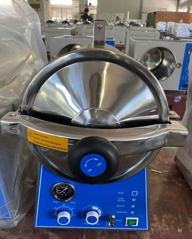 24L High Pressure Medical Autoclave Sterilizer Steam Stainless Steel for Clinic