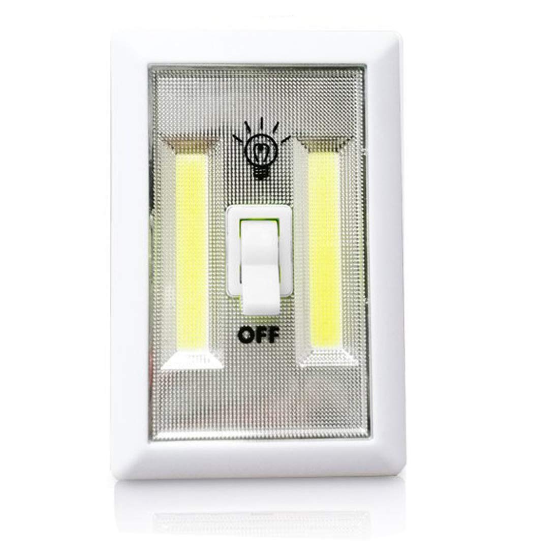 GTC® Super Bright COB Battery Operated LED Cordless Switch Light (White) - Pack of 4 (B07881QWPY) Amazon Price History, Amazon Price Tracker