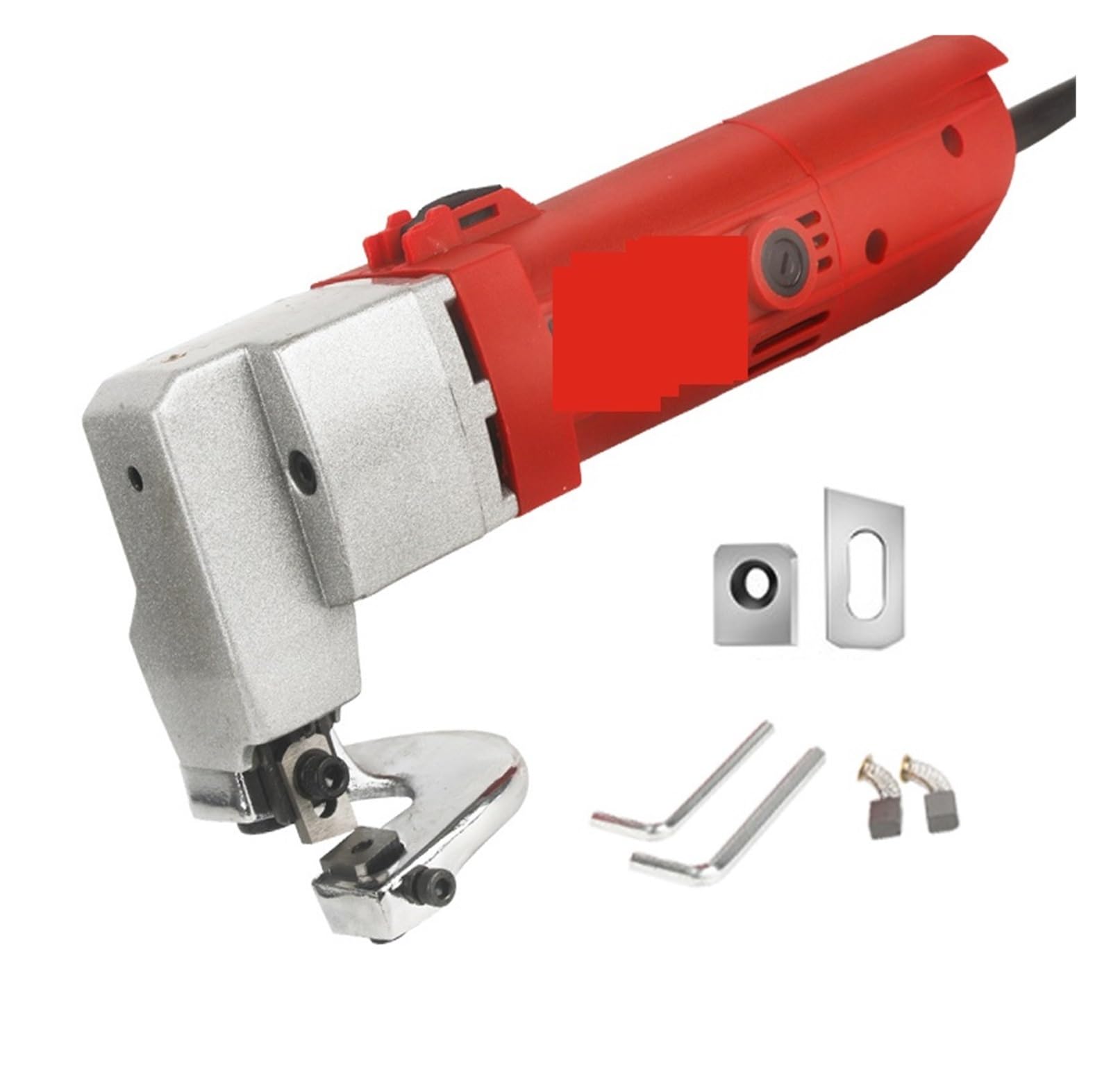 Przecinarki Rotacyjne, Elektryczny nożycowy przecinak do blachy 580W 2.5mm zdolność cięcia sekatory przecinak do metalu nożyce do blachy żelaznej(Machine with blade)