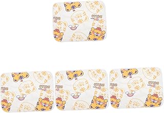 Toyvian Colchão Anti-Urina Para Bebê 4 Unidades Almofadas De Cama Para Berço Almofada Para Incontinência Tapete De Enfermagem Para Mulheres Colchão Para Cama De Bebê Almofadas Para