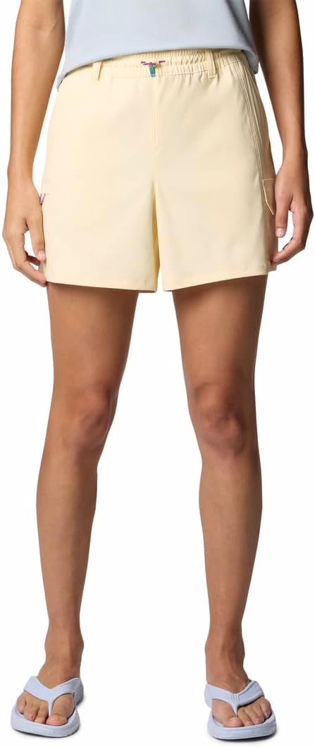 Columbia Weekend Rays 5in Water Short - Women's, Lemon Wash, XL