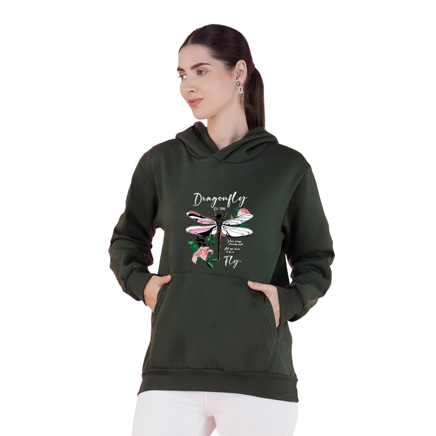 Nusyl Women Hooded Sweatshirt