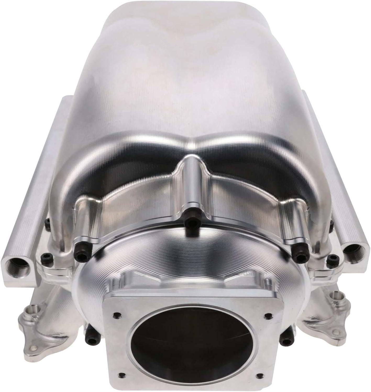 Top Street Performance V Series Billet Aluminum Intake Manifold for Ford 5.0L Coyote V8 - Natural